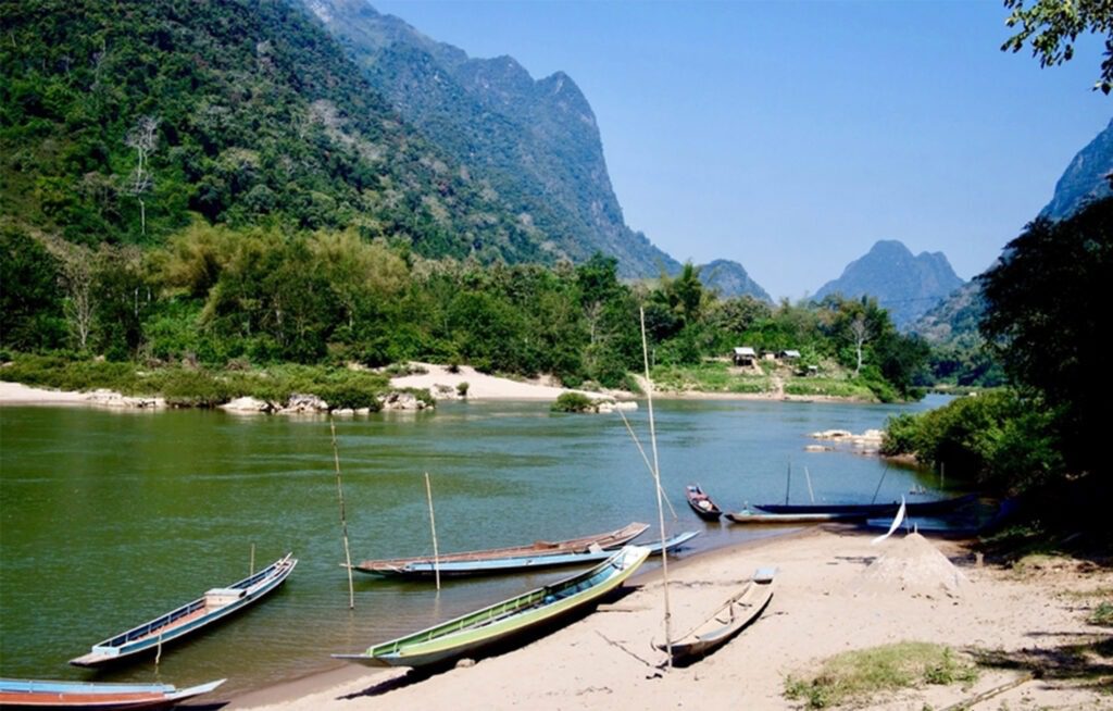 Northern Laos is famous for its stunning natural beauty, including the tranquil Nam Ou River and the majestic Kuang Si waterfalls. The lush mountains and traditional villages create a peaceful atmosphere, while ancient temples and historic sites offer rich cultural heritage. It's a paradise for nature lovers and adventure seekers.