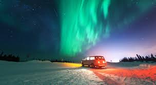 Aurora Borealis in the Northern U.S.